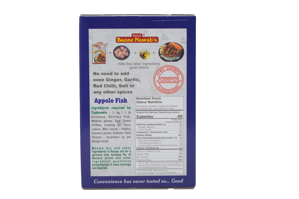 Apollo Fish Masala