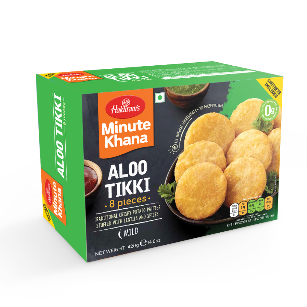 Aloo Tikki W/Chutnies