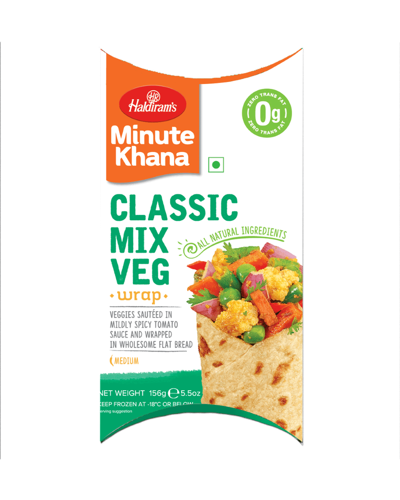 Classic Mix Veg Wraps [Desi Wrap]