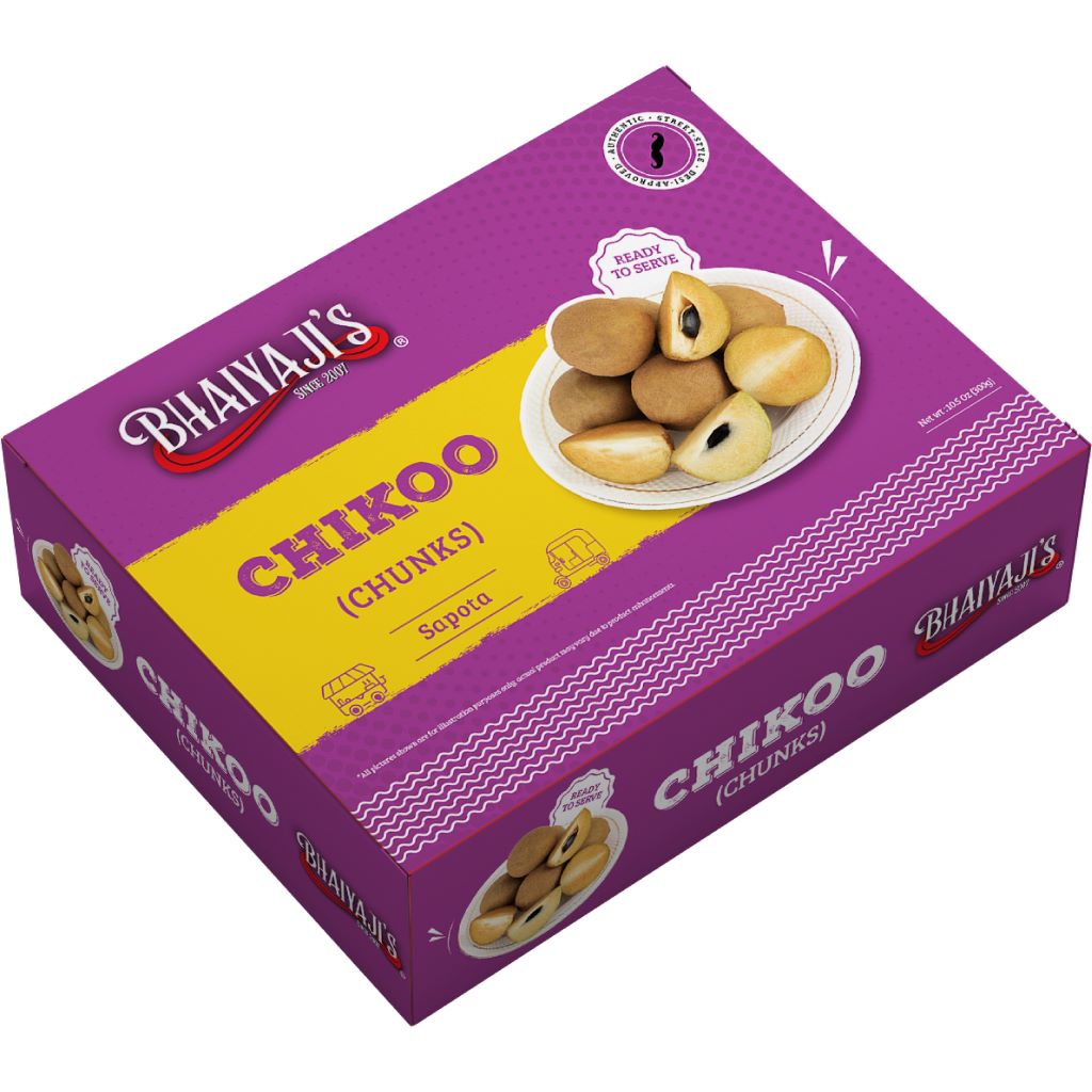 Chikoo Chunks (Achras Sapota)